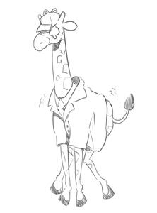 Detective Giraffe